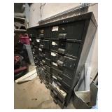 Metal multi drawer organzier