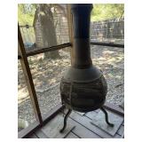 Chiminaya outdoor pit w/stand