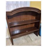 Wooden bookshelf