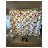 Handstitched quilt