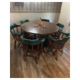Wood table and chairs