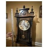 Antique wooden wall clock