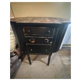 Old Wooden sewing cabinet