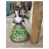 Porcelan Victorian figurine as is