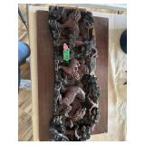 Antique wooden carving