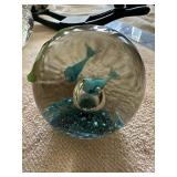 Glass Fish paperweight