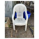 Plastic outdoor chairs