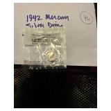 1942 Silver Mercury dime