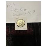 1969 40% Silver Kennedy half dollar