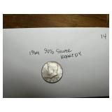 1964 90% Silver Kennedy