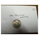 1964 90% Silver Kennedy
