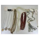 8 Costume Jewelry Necklaces
