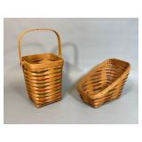 Longaberger Woven Traditions Basket Pair