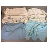Four Vintage Aprons in Various Styles