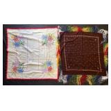 2 Vintage Tablecloths