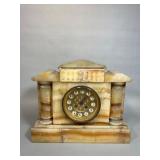 Japy Freres Mantle Clock in Marble Case