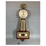 Seth Thomas Mahogany 8-Day Banjo Clock