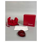 Baccarat Crystal Ladybug with Original Box