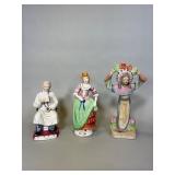 Three Figurines from Japan and Occupied Japan