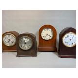 Four Mantel Clocks for Repair