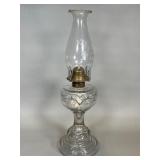 Peanut Pattern Oil Lamp with Etched Shade