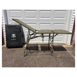 Military Steel Field Operating Table by Hasco