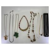 8 Costume Jewelry Necklaces