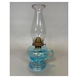 Aquarius Footed Finger Lamp