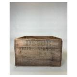 Devoe Paint and Varnish Advertising Crate