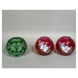 Three Rose Bowls