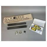 Motorcycle Race Tech Fork Springs with Spacers