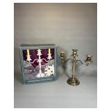 International Silver Co. Silver-Plated Candelabra