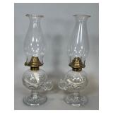 Colorless Loop Pattern Oil Lamps