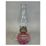Markham Swirl Band Finger Lamp with Handle
