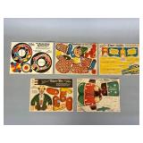 Post's Cereal Circus Die-Cut Premium Toys