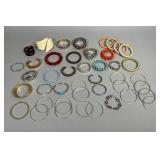 43 Costume Jewelry Bangles
