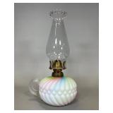 Satin Glass Finger Lamp