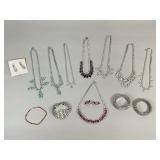 Rhinestone Costume Jewelry Lot