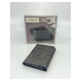 Amity Tri-Fold Leather Wallet with Box