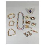 Micro-Mosaic Jewelry and Millefiori Necklace