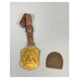 Coca-Cola Fob by Schwaab and Free Bottle Token