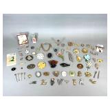 Costume Jewelry Pins and Brooches