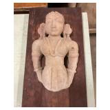 Indian sandstone  sculpture of a Hindu Deity