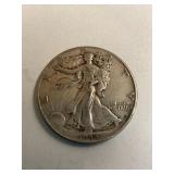 1944 Walking Liberty Silver Half Dollar