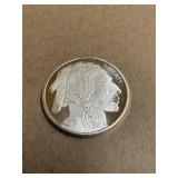 Silver One Troy Ounce Buffalo Round