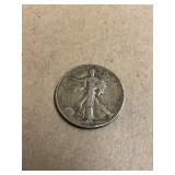 1940-S Walking Liberty Silver Half Dollar