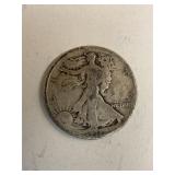 1917 Walking Liberty Silver Half Dollar