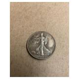 1943-D  Walking Liberty Silver Half Dollar
