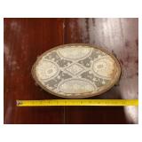 Vintage Jeweled vanity tray