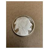 Silver One Troy Ounce Buffalo Round